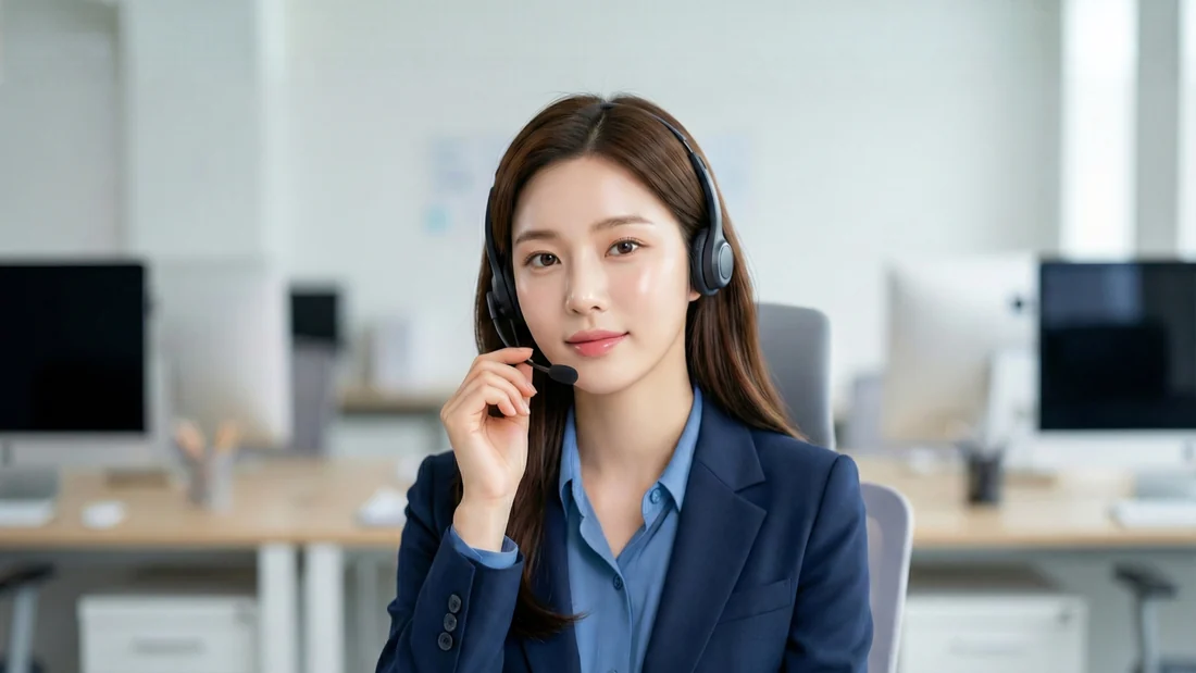 빌게이트 소액결제 현금화 상담을 진행하는 상담원